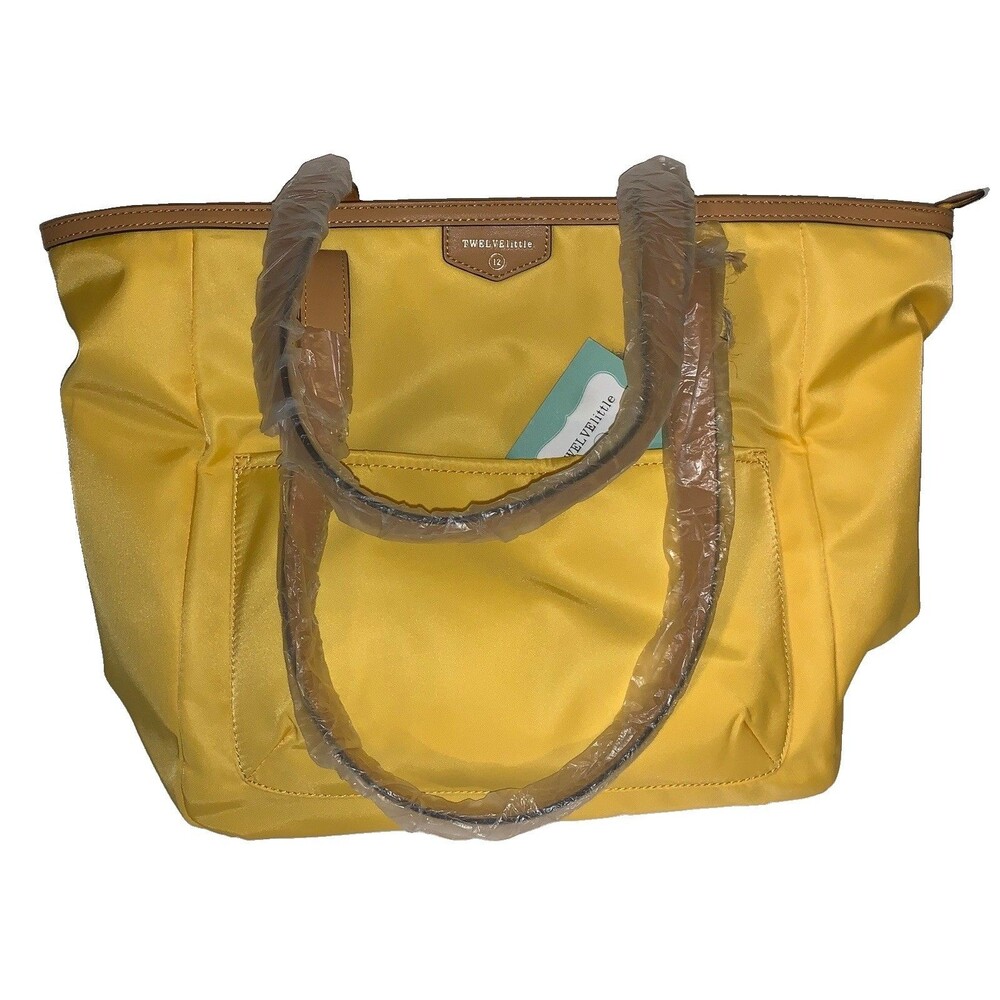 TWELVElittle Diaper Bag Womens Purse Yellow